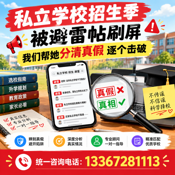 神农架小红书舆情合规处置:私立学校招生季被避雷帖刷屏,我们帮她分清真假逐个击破